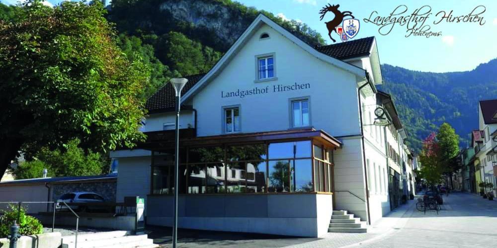 Hotel Landgasthof Hirschen Hohenems Exterior foto